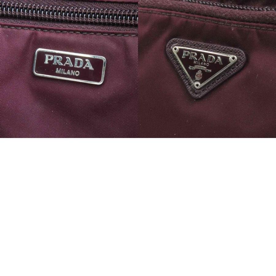 PRADA（プラダ） ポーチ マルチケース ナイロン ボルドー : ブランド