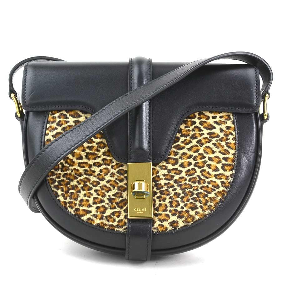 CELINE（セリーヌ） ショルダーバッグ スモール ブザス 16 レザー 