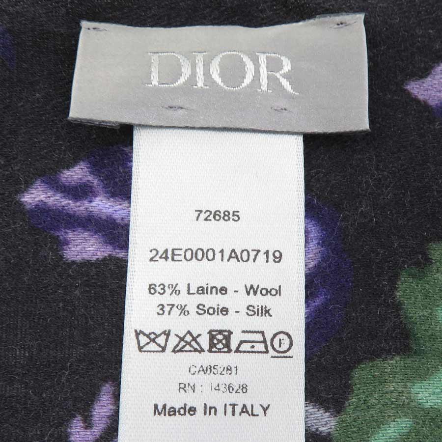 クリスチャンディオール Christian Dior ショール スカーフ ウール