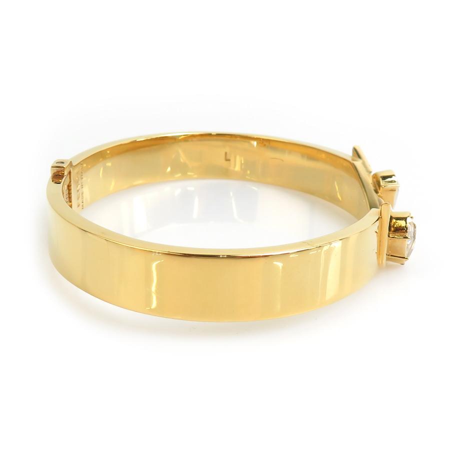 FENDI バングル　GOLD ラインストーン FENDI（フェンディ） バングル ブレスレット モンスターアイ メタル