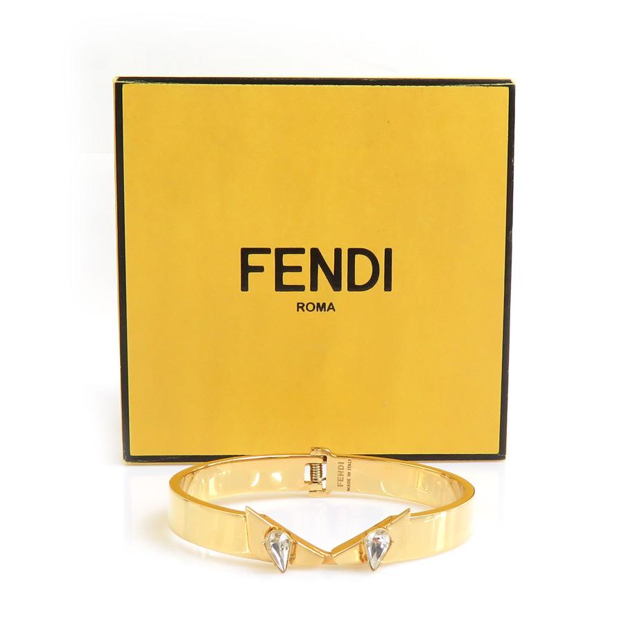 FENDI（フェンディ） バングル ブレスレット モンスターアイ メタル