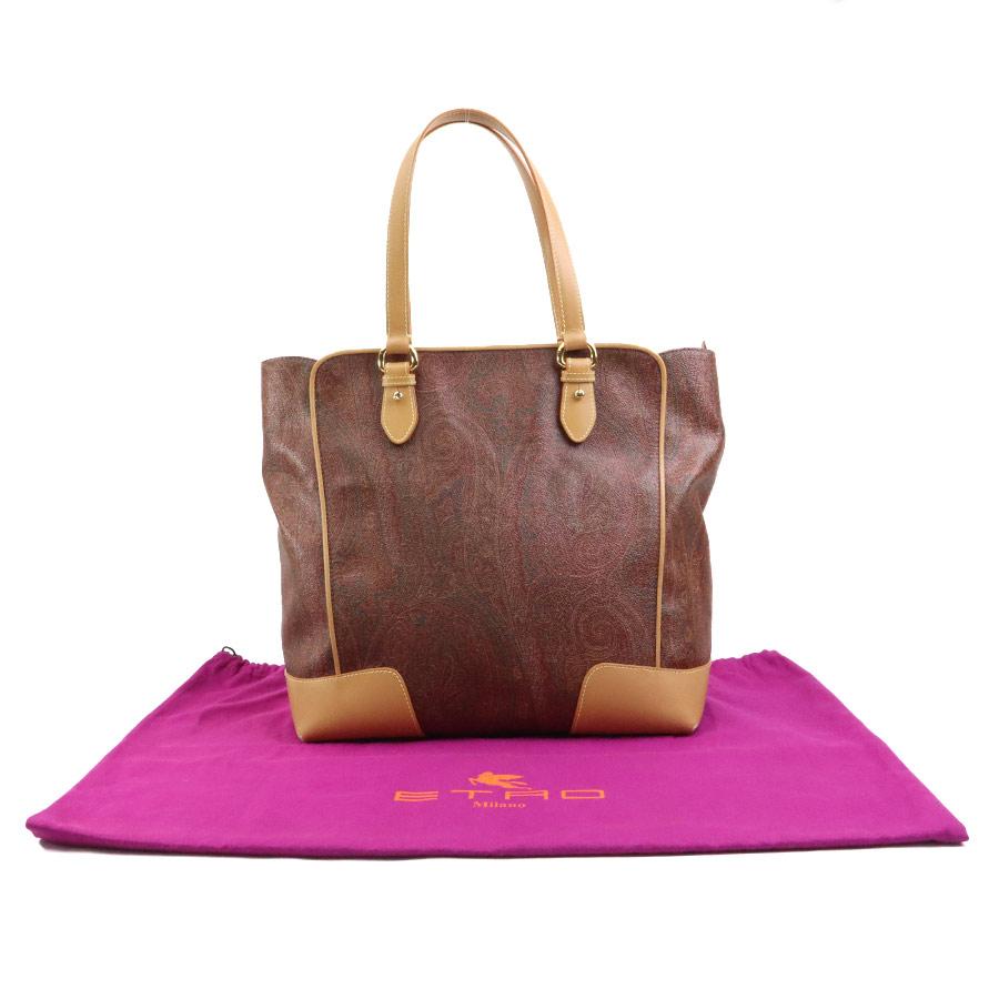 ETRO（エトロ） ハンドバッグ トートバッグ ペイズリー PVC/レザー