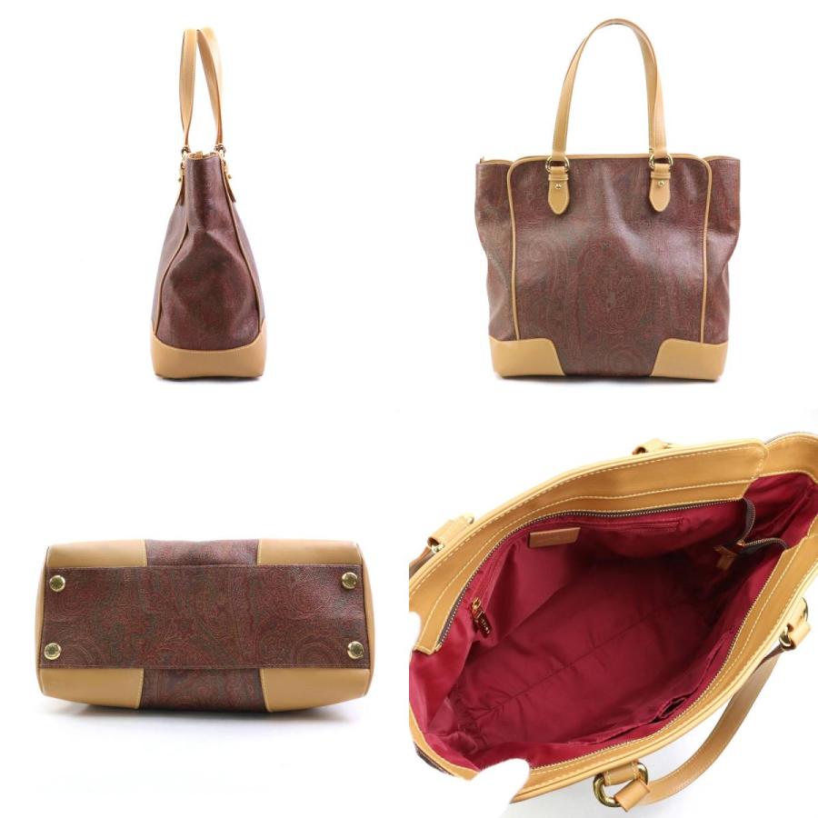 ETRO（エトロ） ハンドバッグ トートバッグ ペイズリー PVC/レザー