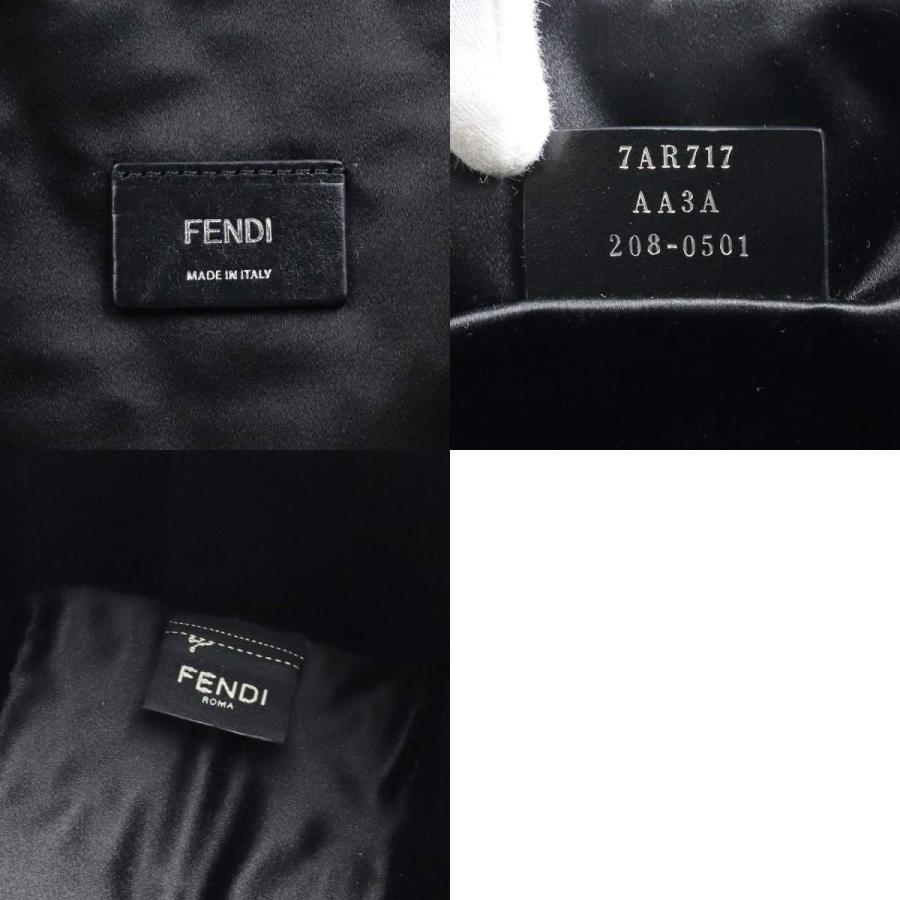 FENDI フェンディ ディフェンダー ピーカブー サテン/コットン  