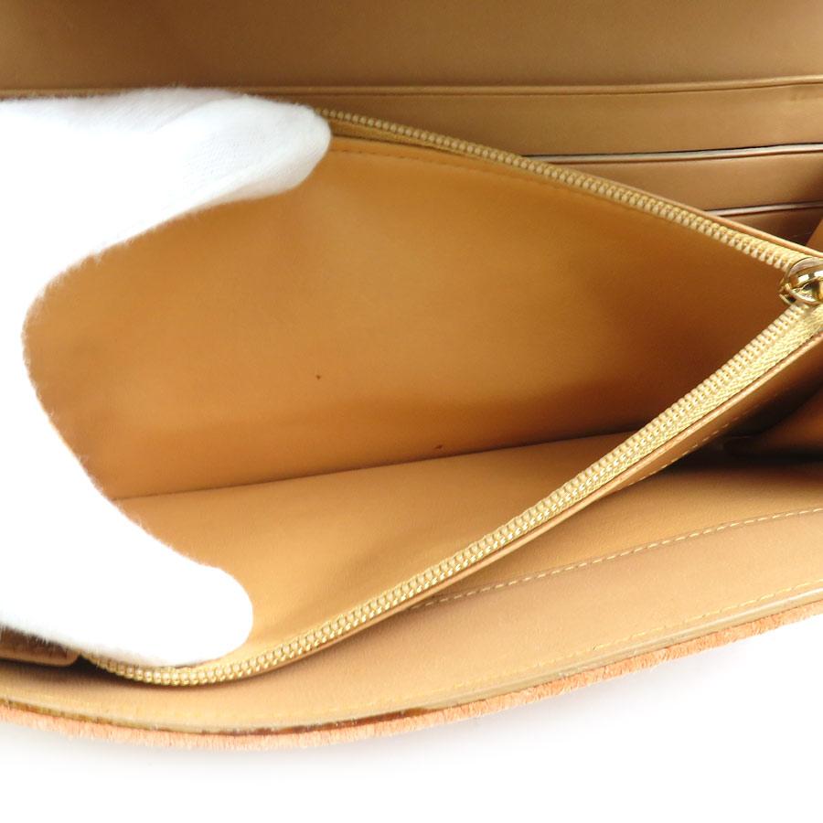 CELINE（セリーヌ） 長財布 スエード オレンジベージュ : ブランド