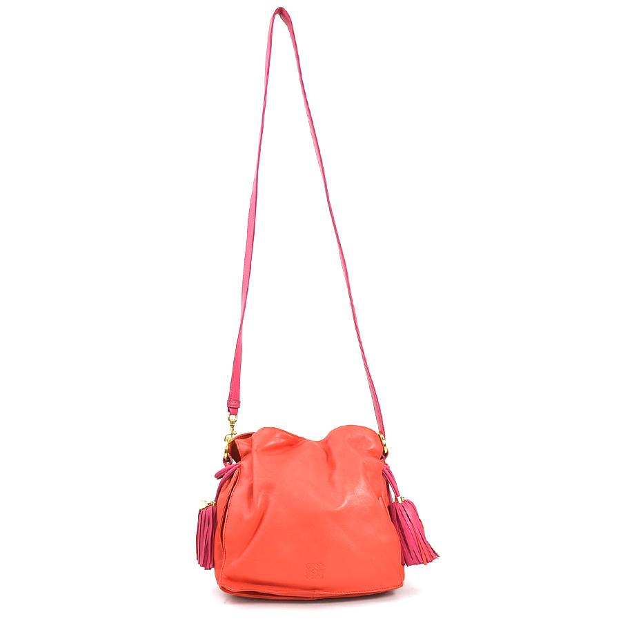 LOEWE（ロエベ） 斜め掛けショルダーバッグ フラメンコ レザー