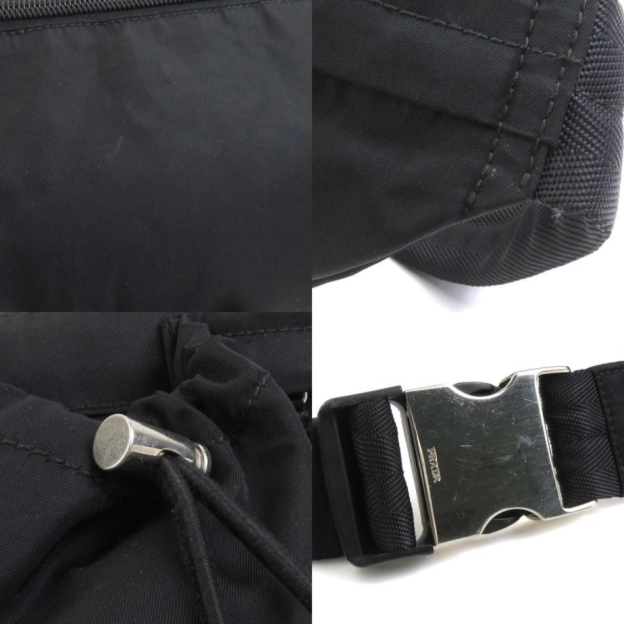 PRADA（プラダ） ボディバッグ ウエストバッグ ナイロン ブラック