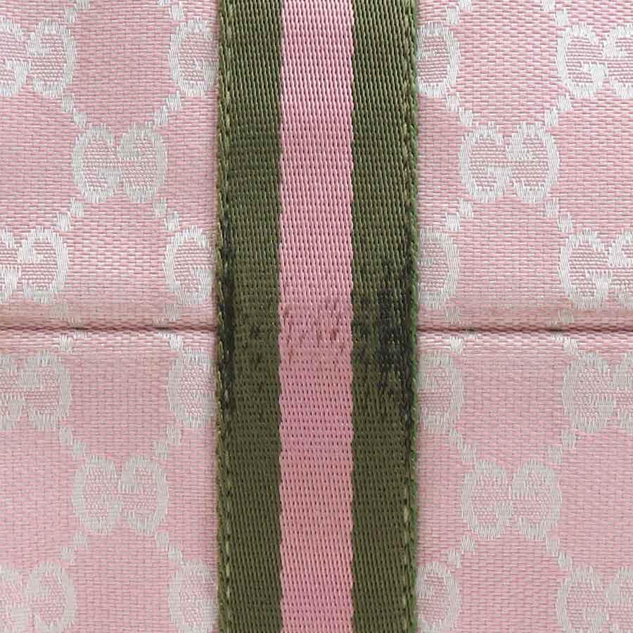 最終お値下げ】GUCCI GG柄キャンバス ショルダーバック ピンク 【公式