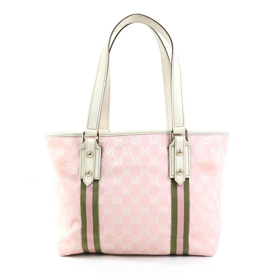 GUCCI（グッチ） ショルダーバッグ トートバッグ GGキャンバス/レザー