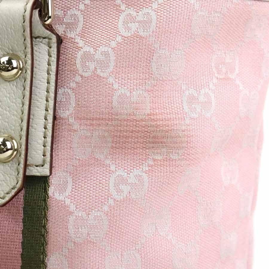 GUCCI（グッチ） ショルダーバッグ トートバッグ GGキャンバス/レザー