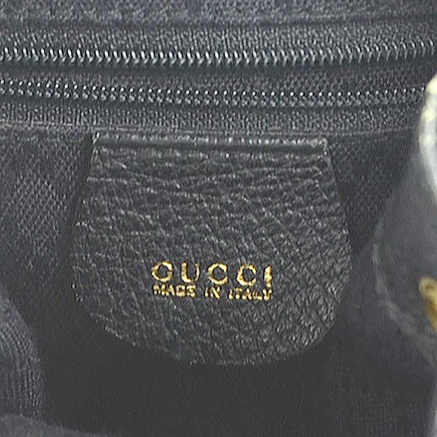 GUCCI（グッチ） リュック バンブー スエード/レザー ブラック