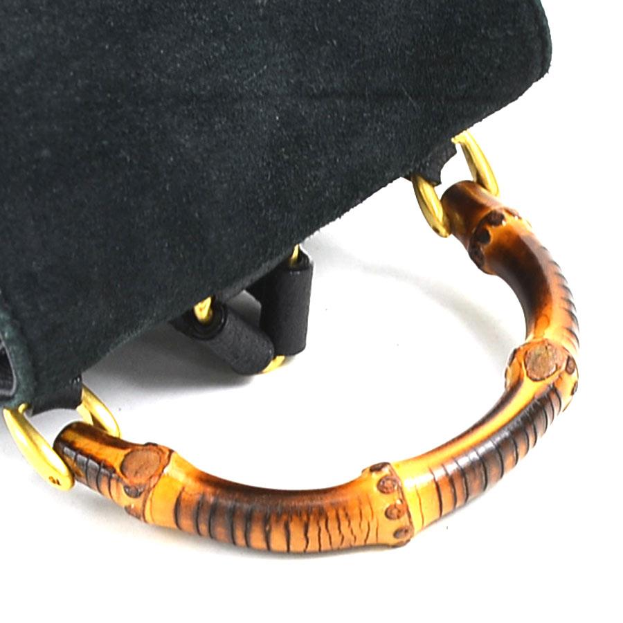 GUCCI（グッチ） リュック バンブー スエード/レザー ブラック