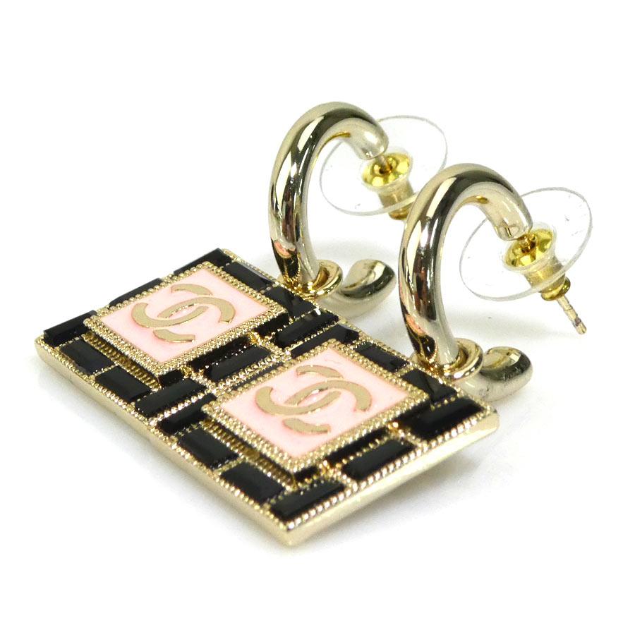 シャネル ピアス ココマーク ボール 00A ベージュ ゴールド 3359 シャネル CHANEL ピアス ココマーク CCマーク ゴールド