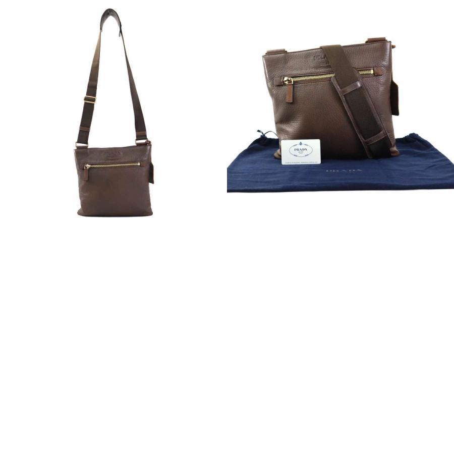 PRADA ブラウン ショルダーバッグ 新作*PRADA*ブラウンナイロン ミニポーチバッグ ショルダー