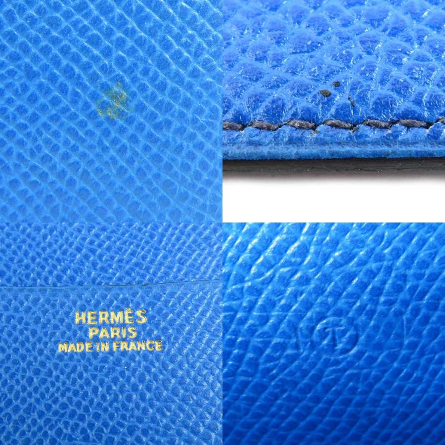 HERMES（エルメス） 手帳カバー レザー ブルー : ブランドバリュー