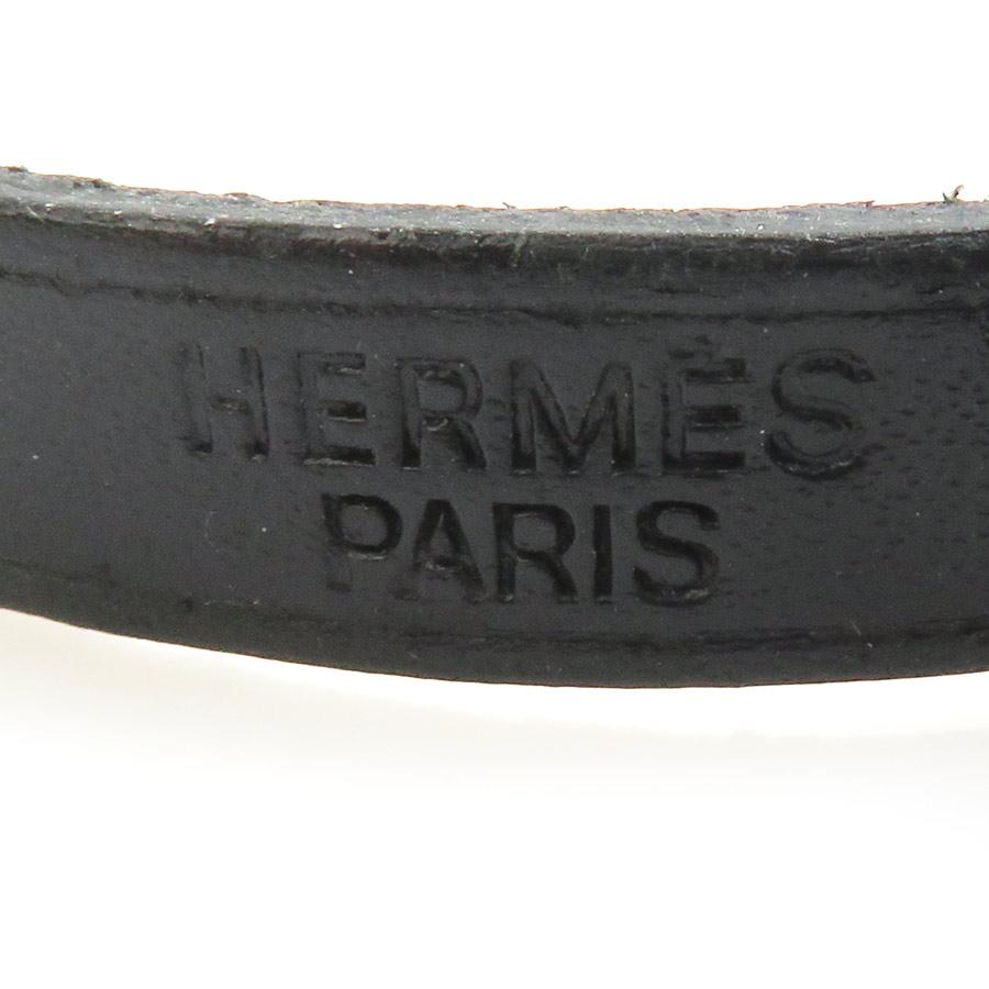 HERMES（エルメス） ブレスレット アピ レザー/メタル ブラック