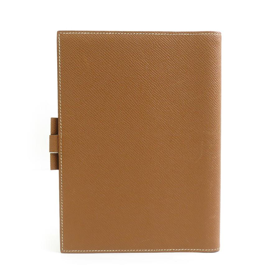 HERMES エルメス 手帳カバー レザー ブラウン : ブランド