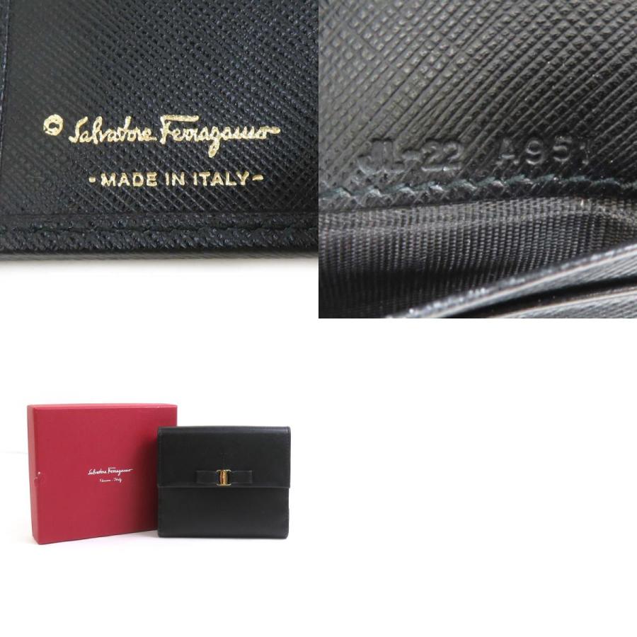 ♡希少♡サルヴァトーレフェラガモ 二つ折り財布 ヴァラリボン 黒 ファスナー金具 楽天市場】Salvatore Ferragamo サルヴァトーレフェラガモ VIVA
