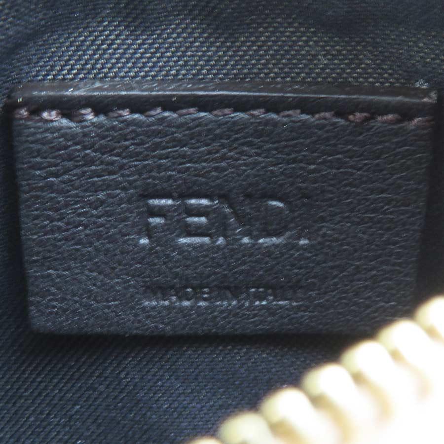 FENDI（フェンディ） カードケース レザー ピンクベージュ : ブランド