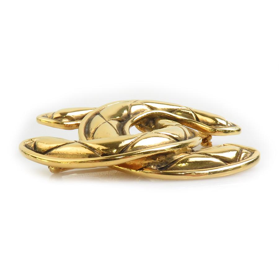 CHANEL（シャネル） ブローチ ココマーク メタル ゴールド : ブランド