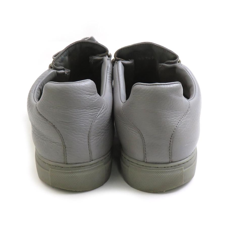 BALENCIAGA（バレンシアガ） スニーカー レザー グレー : ブランド