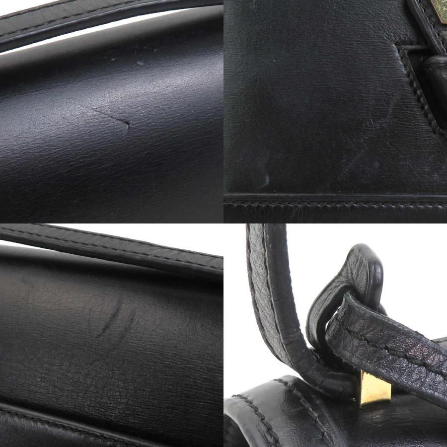 LOEWE ロエベ ショルダーバッグ バルセロナ レザー ブラック