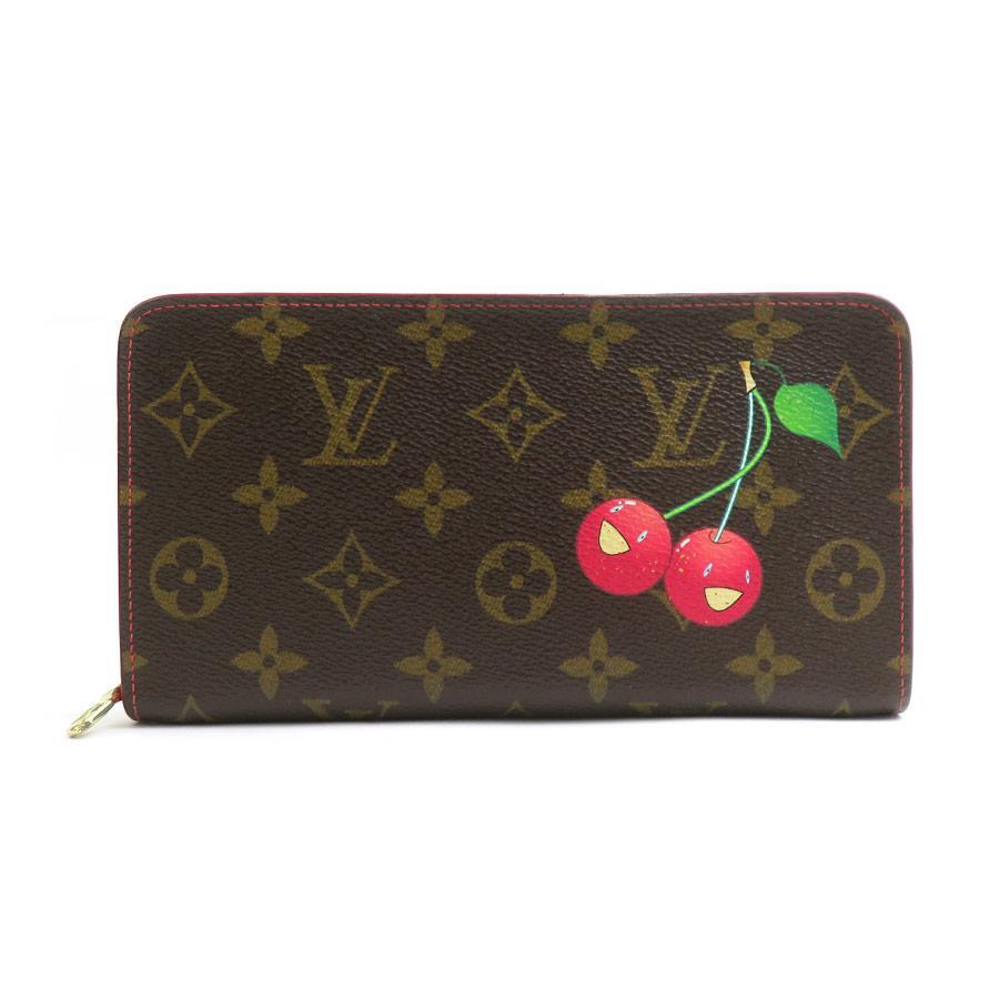 ルイヴィトン　モノグラムチェリー ポルトモネ ジップ ラウンドファスナー 長財布 LOUIS VUITTON（ルイ・ヴィトン） ルイ ヴィトン ラウンドファスナー長
