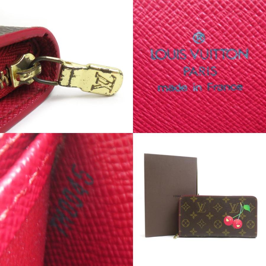 ルイヴィトン　モノグラムチェリー ポルトモネ ジップ ラウンドファスナー 長財布 LOUIS VUITTON（ルイ・ヴィトン） ルイ ヴィトン ラウンドファスナー長