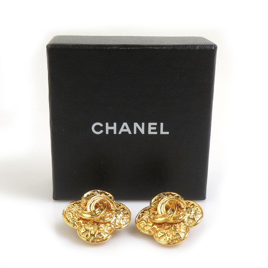 Chanel イヤリング CHANEL（シャネル） イヤリング ココマーク メタル ゴールド