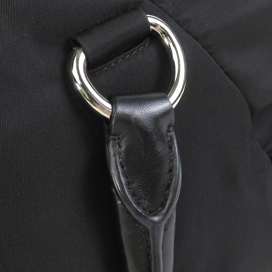 ■PRADA（プラダ）/良品 / ナイロン×レザー / ハンド /ブラック 黒 PRADA（プラダ） ハンドバッグ ショルダーバッグ 2WAY ナイロン レザー