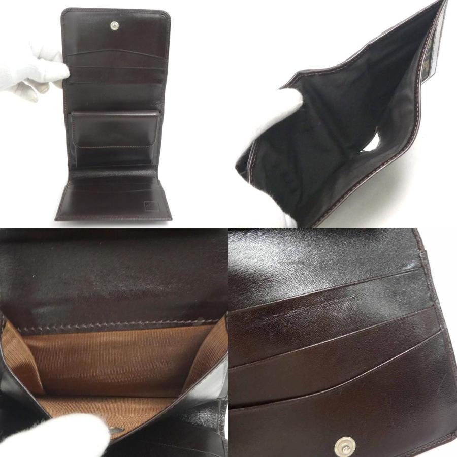 美品 FENDI フェンディ 折財布 ズッカ キャンバス レザー ブラウン brandsquare_0308-2060-