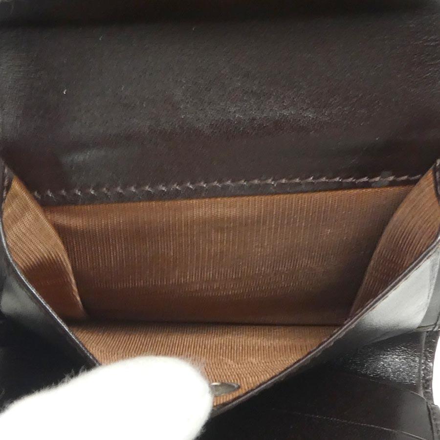 FENDI（フェンディ） 三つ折り財布 ズッカ キャンバス/レザー ブラウン