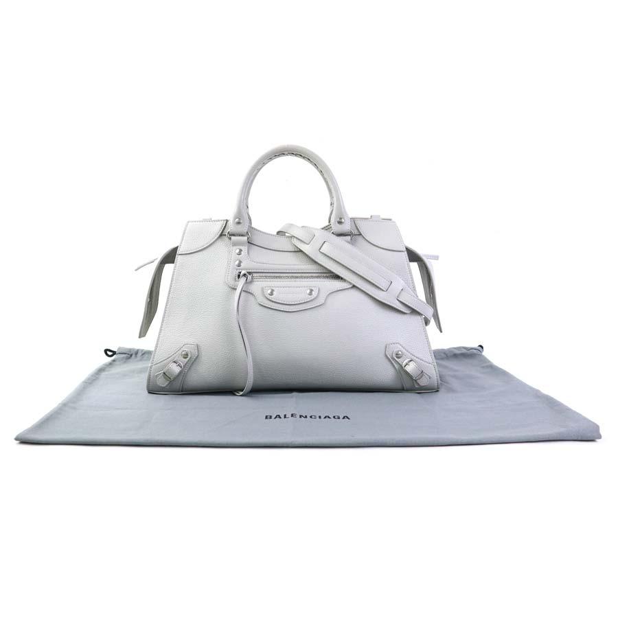 Balenciaga グレー ハンドバッグ BALENCIAGA（バレンシアガ） ハンドバッグ ショルダーバッグ ネオ
