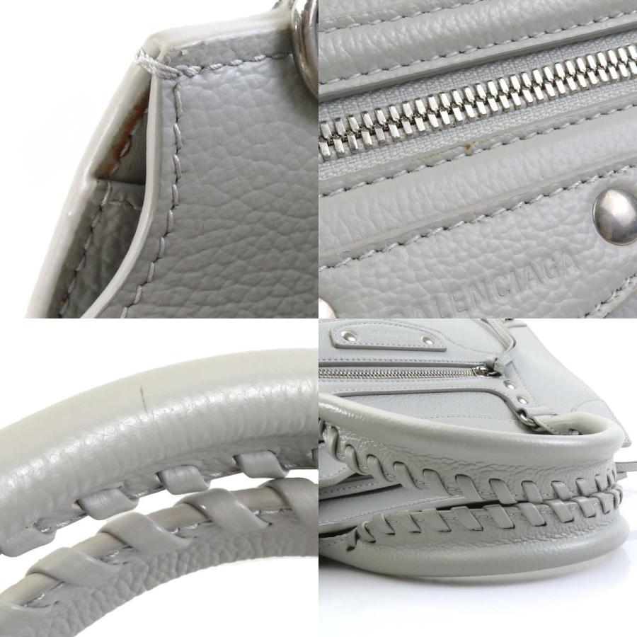 【BALENCIAGA】ハンドバッグ（グレー×ホワイト） BALENCIAGA（バレンシアガ） ハンドバッグ ショルダーバッグ