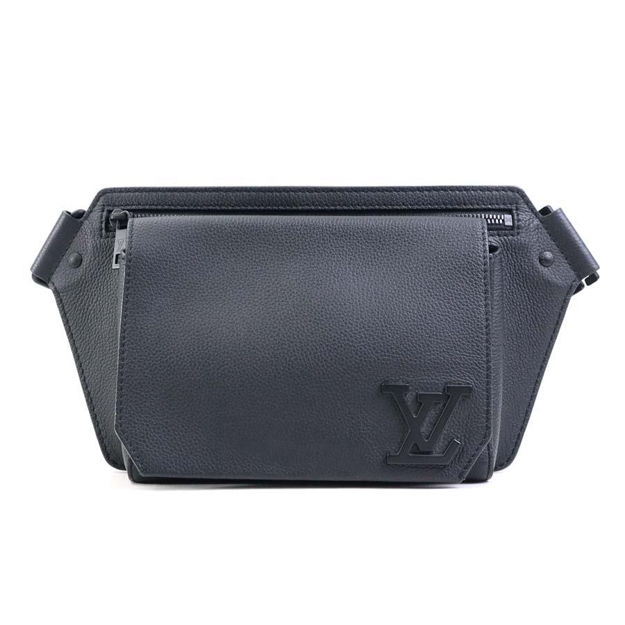 ルイヴィトンLOUIS VUITTON テイクオフ・スリングボディバッグブラック LOUIS VUITTON ルイ ヴィトン ボディバッグ LV アエログラム