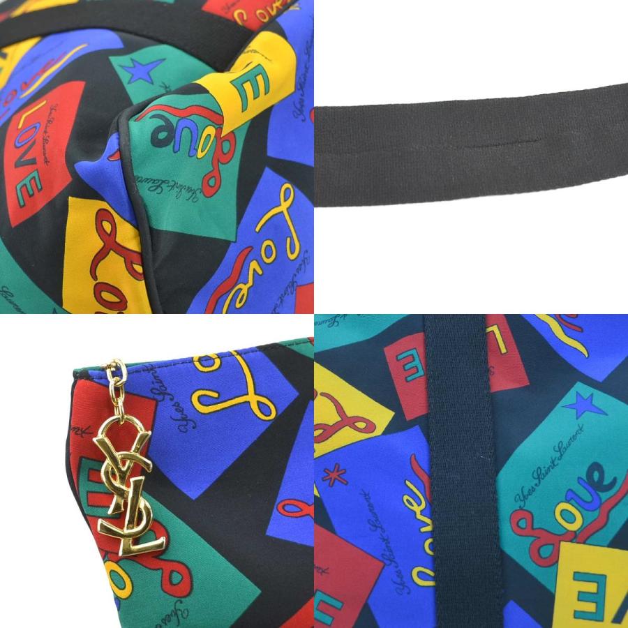 【美品】Yves Saint Laurent ナイロン ハンドバッグ イエロー imgrc0071050095.jpg