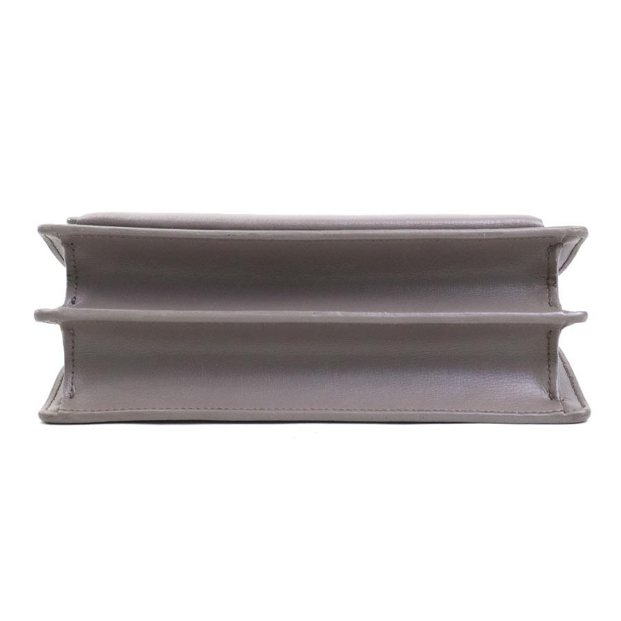 サンローラン SAINT LAURENT ショルダーバッグ レザー/メタル グレー