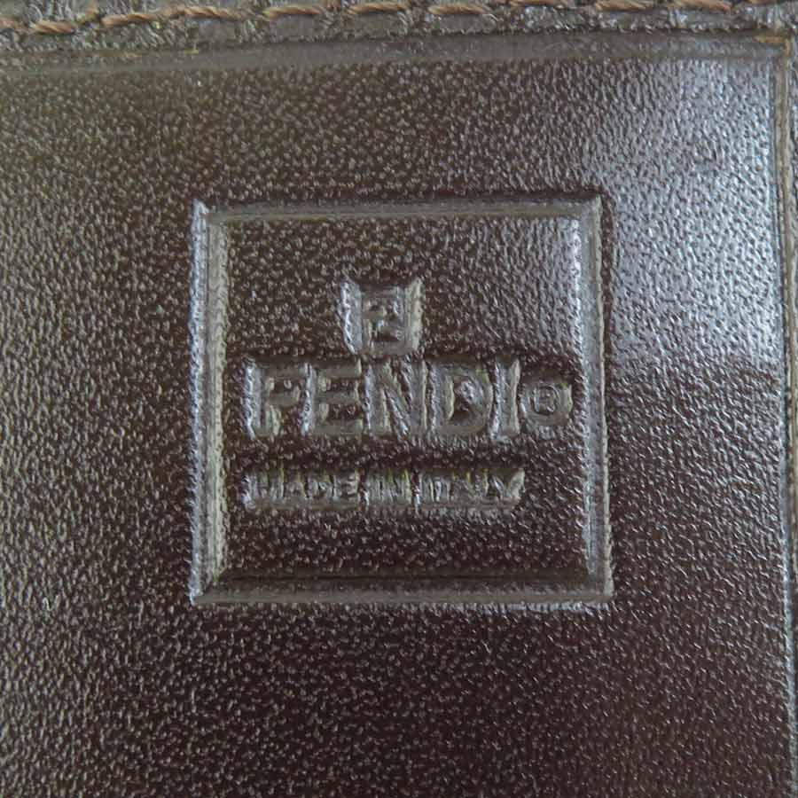 FENDI（フェンディ） 二つ折り長財布 ズッカ キャンバス/レザー