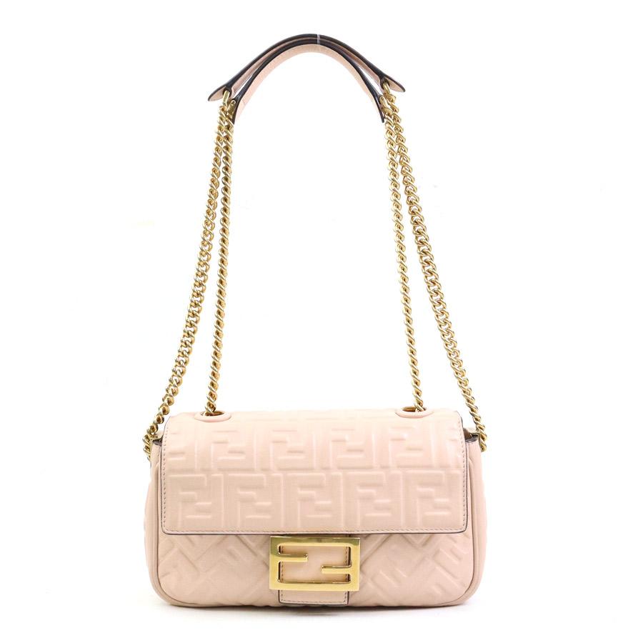 FENDI（フェンディ） ショルダーバッグ バゲット チェーン ミディ