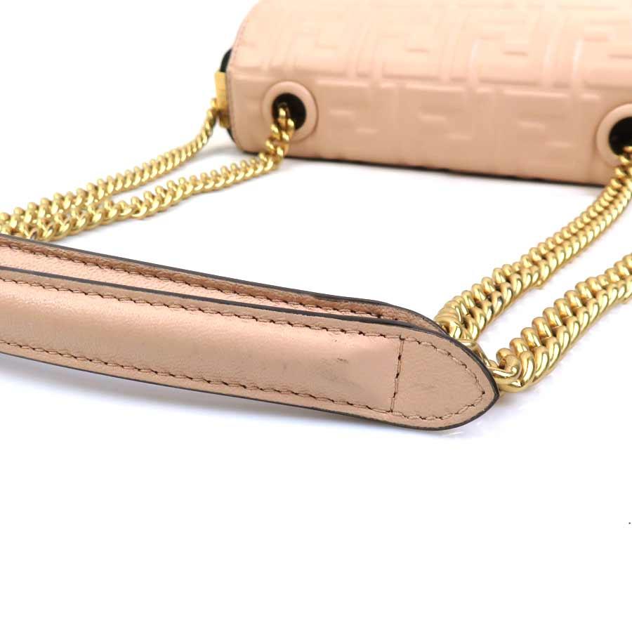 FENDI（フェンディ） ショルダーバッグ バゲット チェーン ミディ