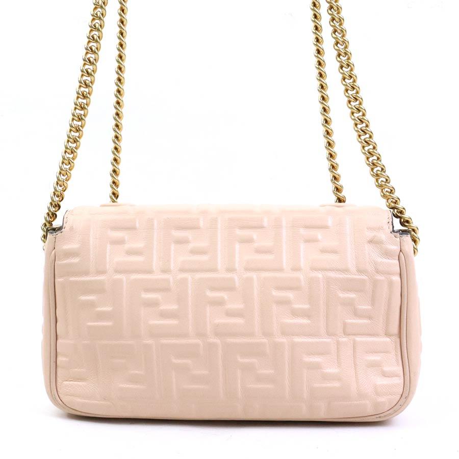 FENDI（フェンディ） ショルダーバッグ バゲット チェーン ミディ