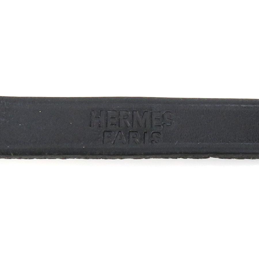 HERMES（エルメス） ブレスレット アピ レザー/メタル ブラック