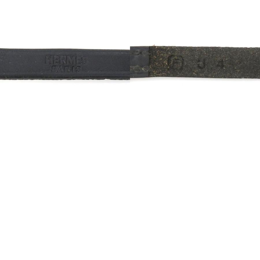 HERMES（エルメス） ブレスレット アピ レザー/メタル ブラック
