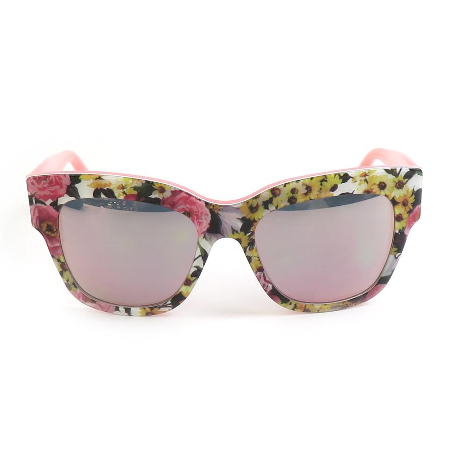 DOLCE&GABBANA サングラス⭐️極美品⭐️ ドルチェアンドガッバーナ DOLCE&GABBANA サングラス プラスチック