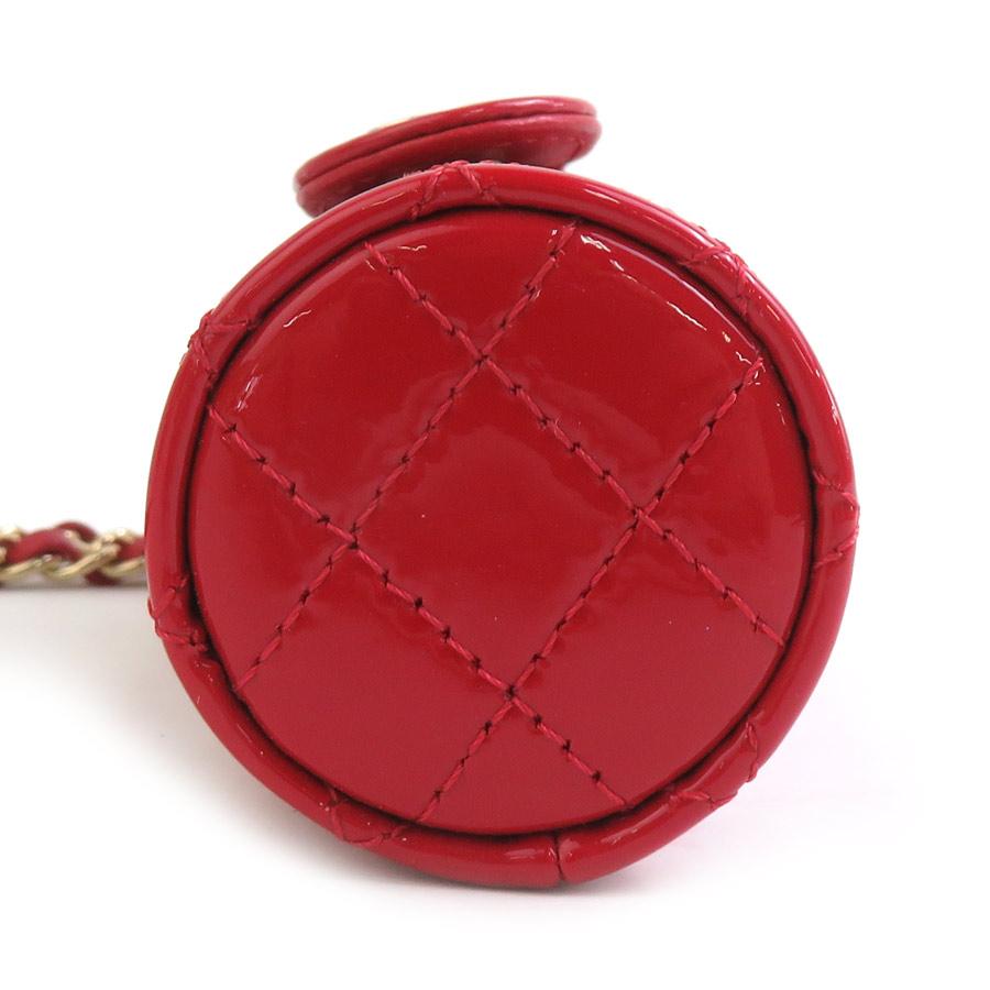 CHANEL（シャネル） ネックレス リップケース パテントレザー/メタル