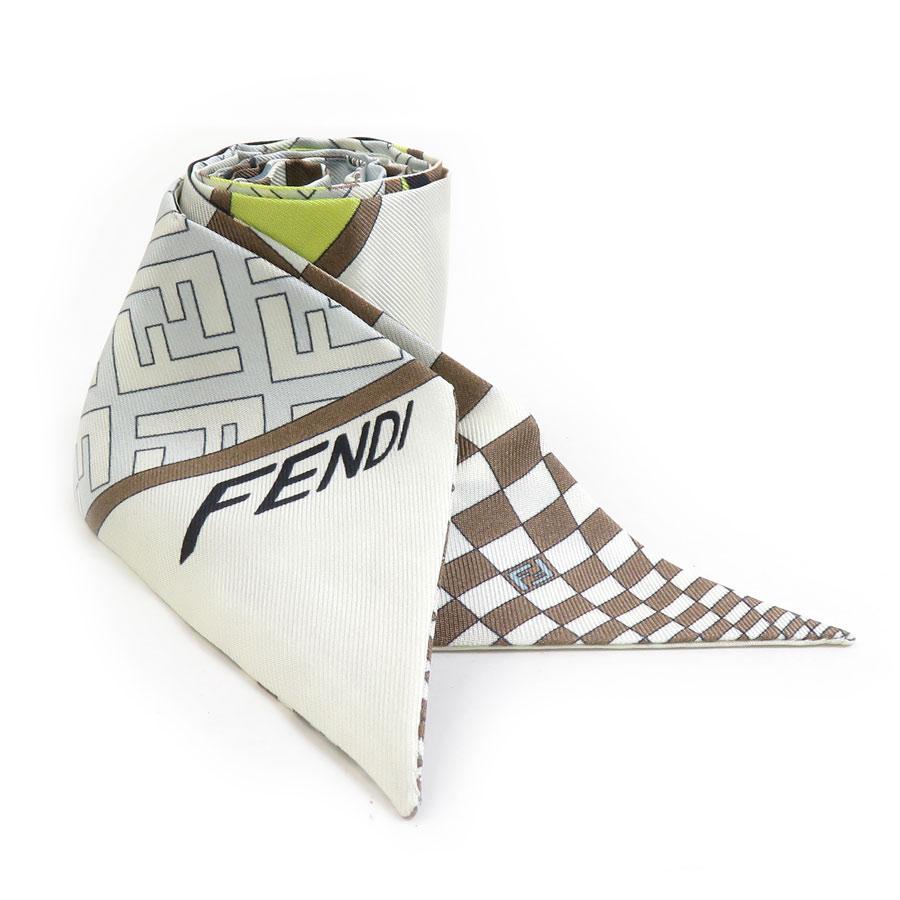 FENDI（フェンディ） スカーフ シルク マルチカラー : ブランド