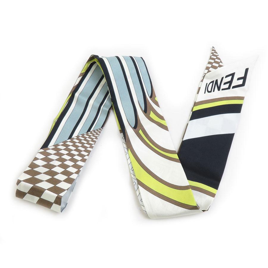 FENDI シルクスカーフ マルチカラー FENDI（フェンディ） スカーフ シルク マルチカラー : ブランド