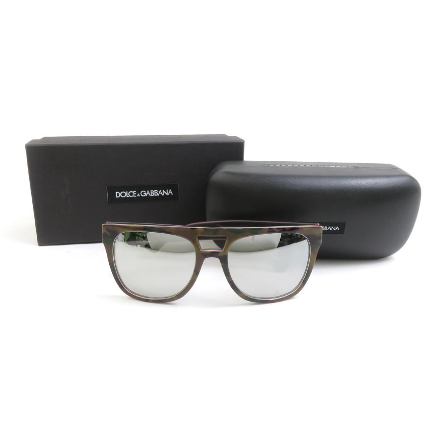 ドルチェアンドガッバーナ DOLCE&GABBANA サングラス カモフラージュ