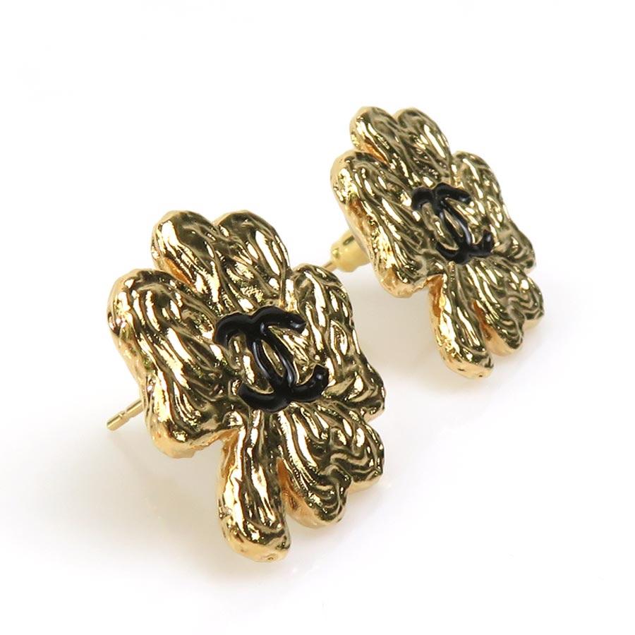 CHANEL（シャネル） ピアス クローバー ココマーク メタル/エナメル