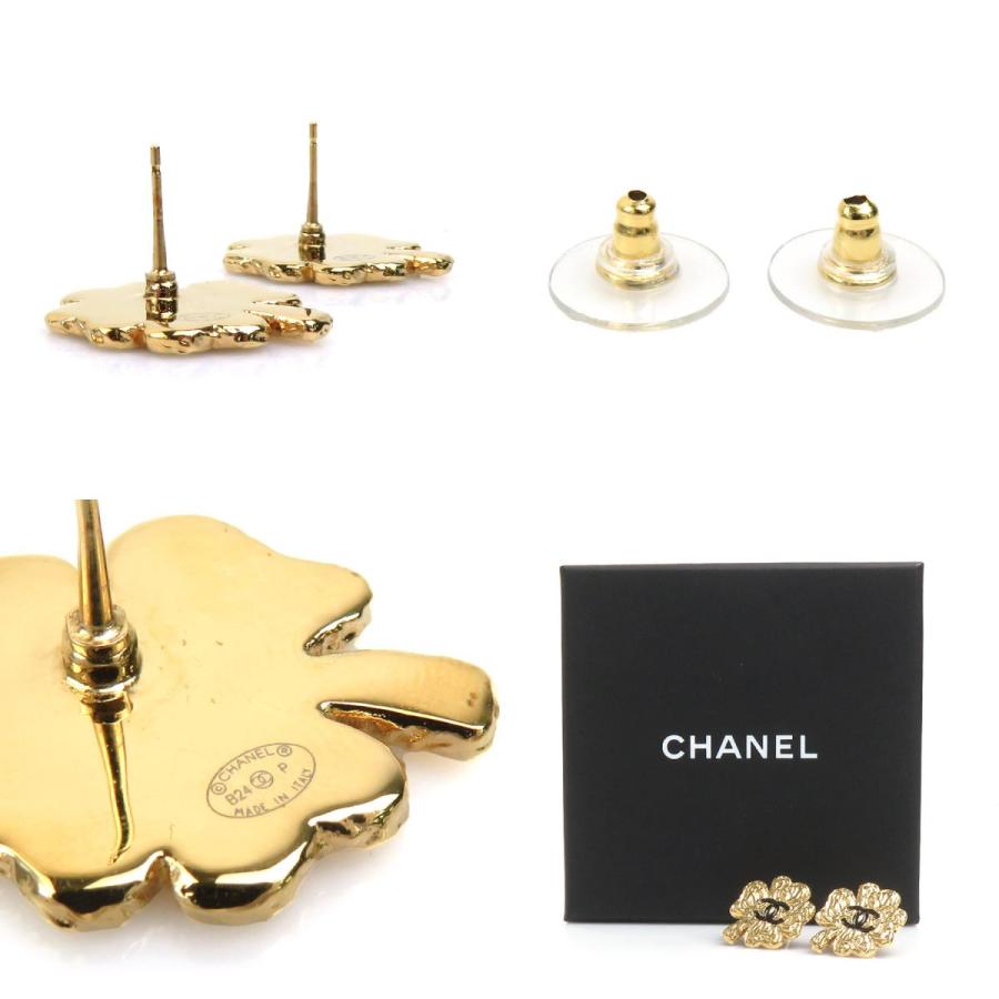 CHANEL（シャネル） ピアス クローバー ココマーク メタル/エナメル